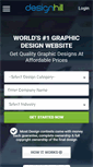 Mobile Screenshot of designhill.com